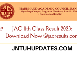JAC 11th Class Result 2023: Official Announcement and Result Checking Guide